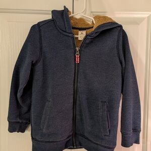 Carter's Boy's Navy Hooded Zip Up Jacket